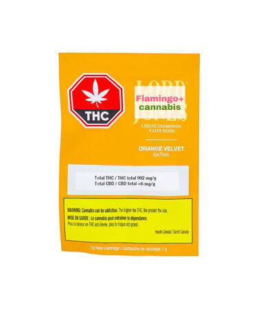 lord jones Lord Jones Orange Velvet  LD X LR Sativa Cartridge 1G