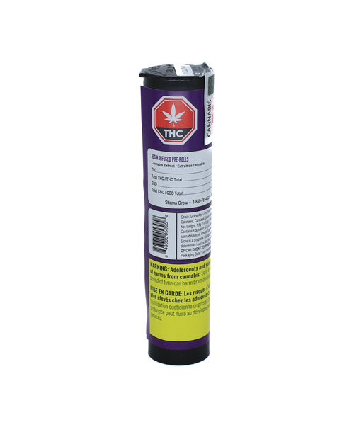 Dab Bods Grape Ape Resin Infused Hybrid Pre-Rolls 3X0.5G