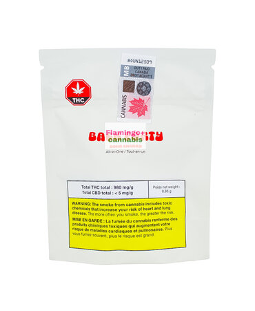 Backforty Back Forty Sour Cherry Sativa AIO Disposable 0.95G