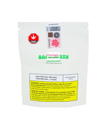 Backforty Back Forty Key Lime Kush Hybrid AIO Disposable 0.95G