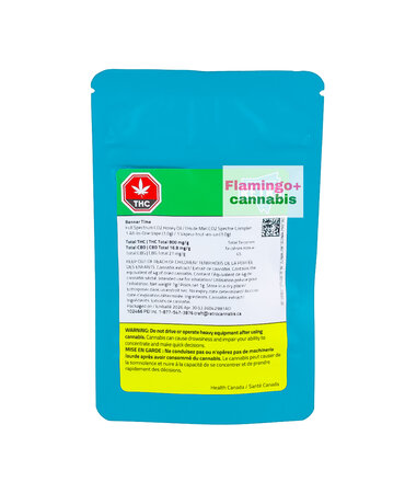 Retro Cannabis Retro Bannertime FS Sativa Honey Oil AIO Disposable 1G