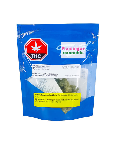 Tweed Citrus Candy Cake Indica Flower 14G