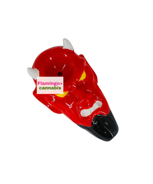 Wacky Bowlz 3.5" Devil Ceramic Pipe