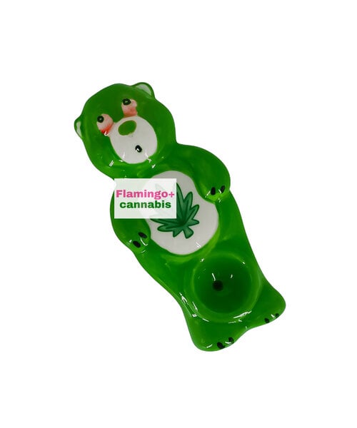 Wacky Bowlz 3.5" Stoned Bear Ceramic Pipe
