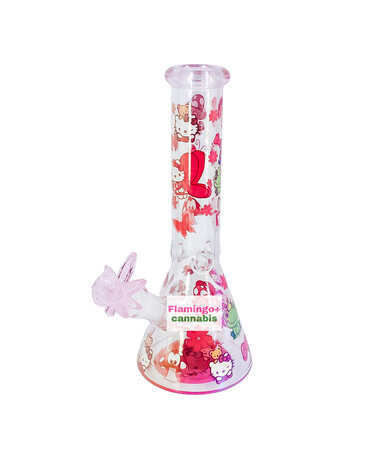 UNBRANDED 9.75" Party Kitty Electroplated Beaker Bong