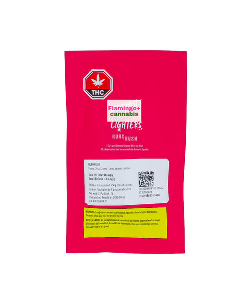 BoxHot Hot Ruby Rush Sativa Liquid Diamond Disposable 1G
