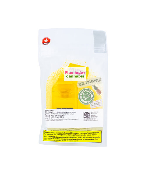 Super Toast SGT. Pineapple Liquid Diamond Hybrid Disposable 0.95G