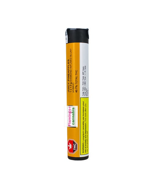 Bold Glazed Juicy Pineapple Diamond Infused Hybrid Blunt 1G