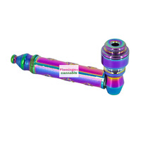 Arsenal 3" High Grade Rainbow Nature Metal Pipe w/Screens Assorted