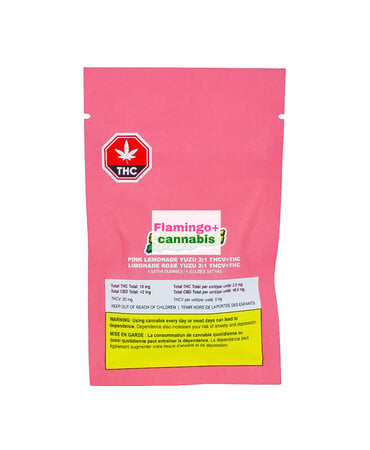 Shred'Ems SHRED EMS Pink Lemonade Yuzu THCV Gummies 4X2.5MG