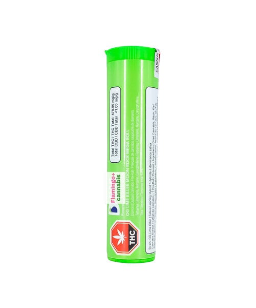 Dab Bods OG Lime KIller Moon Mega Roll Infused Glass Tip Blunt 1.5G