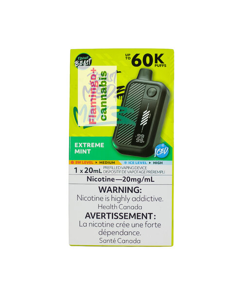 Flavour Beast Beast Mode Max 3 60k Puff Disposable MB Extreme Mint