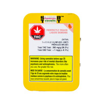 Super Toast Perfectly Peach Liquid Demons Infused Pre-Rolls 5X0.5G