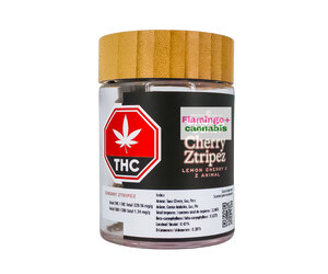 Broken Coast Cherry Ztripez Craft Indica Flower 7G - Flamingo Plus