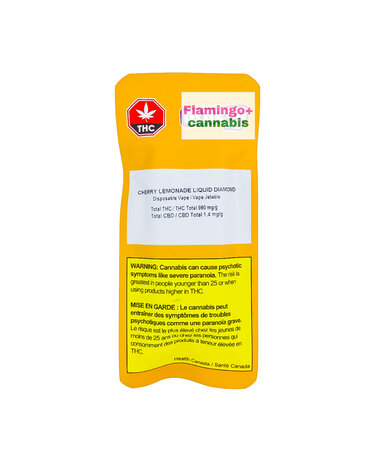 Bold Glazed Bold Glazed Cherry Lemonade Liquid Diamond Sativa Disposable 1G