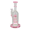 Cheech 9.5" Sweet Squirrel Bubbler Pink