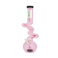 Legendary Glass 17" 7mm Coloured Zong Pink