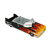 Fantasy Gifts Convertible Polystone Ashtray Black Flame