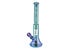 Red Eye Tek Red Eye Glass 19" 7mm Terminator Revolution Dual Chamber Beaker Bong Metallic Green