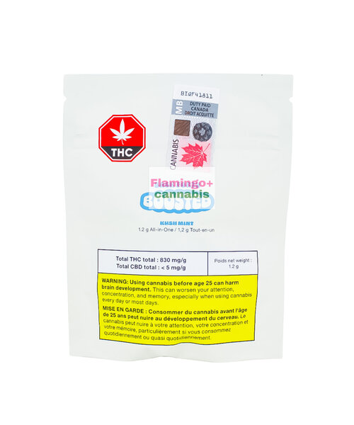Back Forty Boosted Kush Mint Hybrid AIO Disposable 1.2G