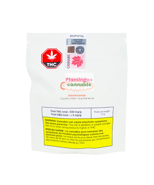 Back Forty Boosted Mango Fuzz Sativa AIO Disposable 1.2G