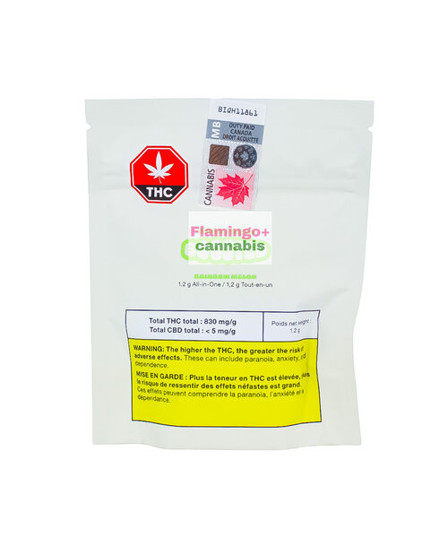 Back Forty Boosted Rainbow Melon Sativa AIO Disposable 1.2G