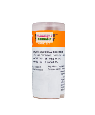 super toast Super Toast Mango Ice Indica Liquid Diamond Cartridge 1G