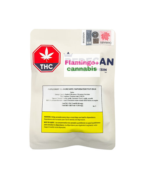 Redecan Purple Churro Legit Sativa Live Resin Disposable 1.2G