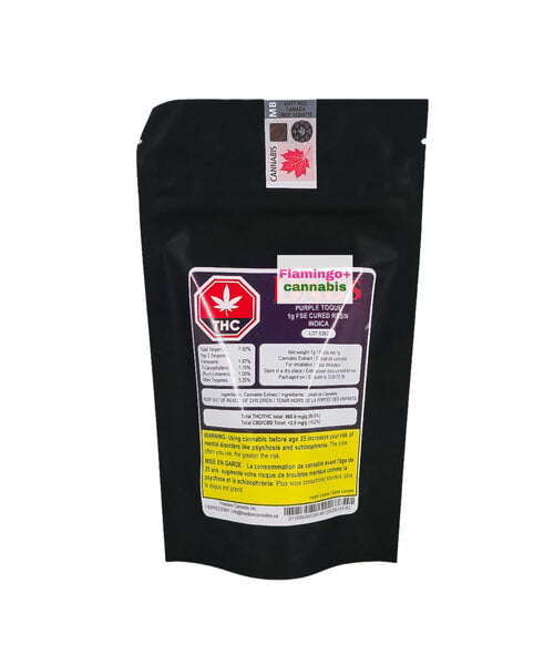 Dabs Purple Toque FSE Cured Indica Live Resin 1G