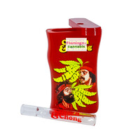 Cheech & Chong Glass 3.8" Dugout Parked