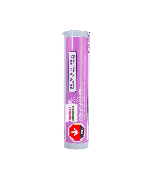 Dab Bods Purple Sunset distillate Infused Pre-Roll 1X0.7G