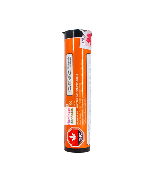 Dab Bods OH Shatter Infused Indica Pre-Rolls 3X0.5G