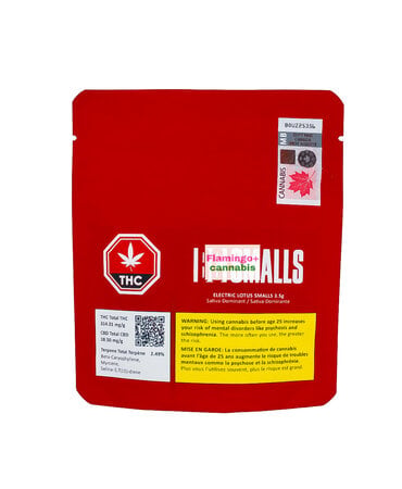 BC Smalls Electric Lotus Sativa Flower 3.5G