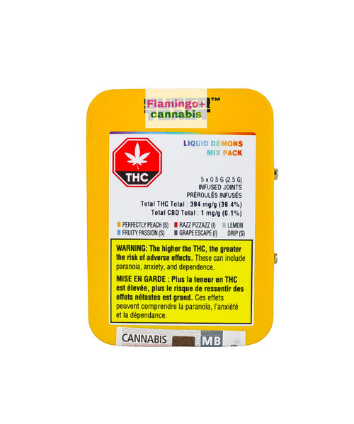 Super Toast Liquid Demons Mix Pack Infused Pre-Rolls 5X0.5G