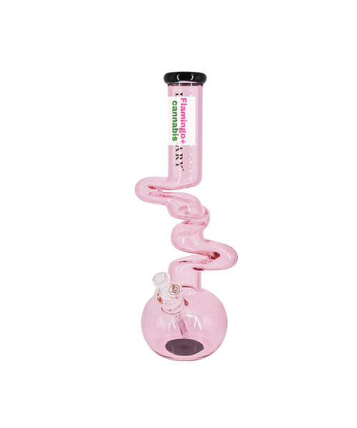 Legendary Glass 17" 7mm Coloured Zong Pink