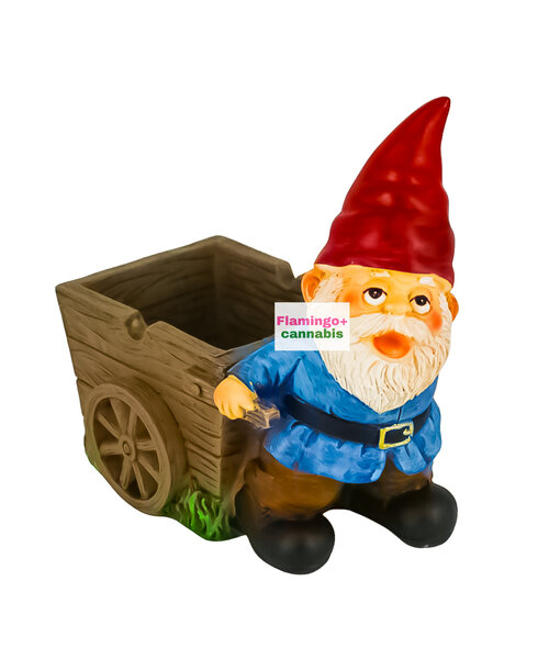 Fantasy Gifts Gnome Farmer Ashtray