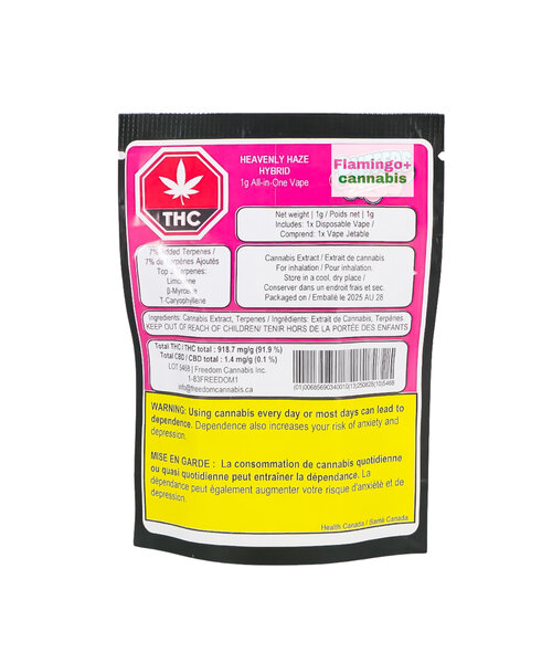 Puffers Paradise Heavenly Haze Hybrid Liquid Diamond Disposable 1G