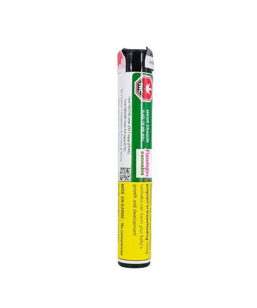 Puffers Paradise Magic Dragon Indica Glass Tip Pre-Rolls 3X0.5G