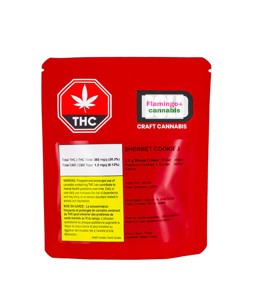 Bold Growth Sherbert Cookies Sativa Flower 3.5G