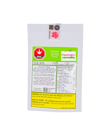 throwbacks Throwbacks Lime Krsh Live Rosin Hybrid Gummy 1X10MG