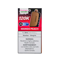 ORBITO Lumo AI 120k Puff Rechargeable Disposable MB Mango Peach
