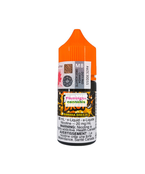Flavour Drop Salt 30ml 20mg MB Banana Breeze