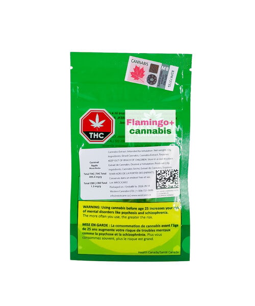 Western Cannabis Carnival Apple Indica Moon Rocks 2G
