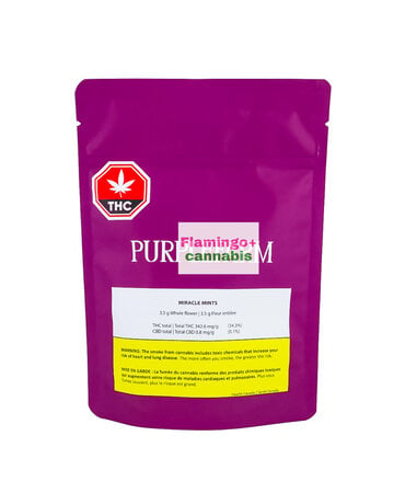 purplefarms PurpleFarms Miracle Mintz Craft Hybrid Flower 3.5G