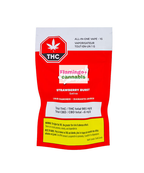 Spinach Pufferz Strawberry Burst Sativa Disposable 1G