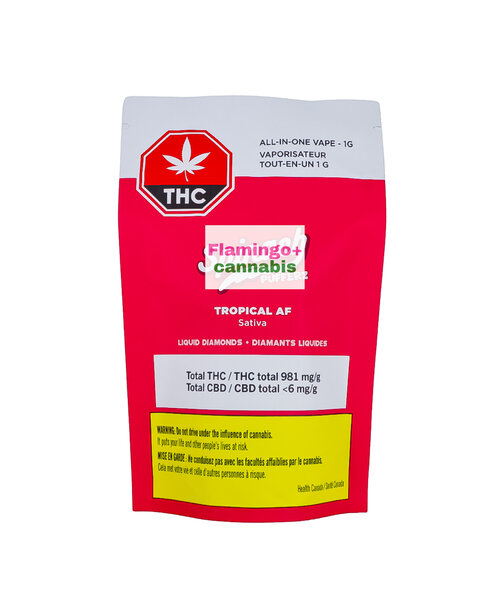 Spinach Pufferz Tropical AF Sativa Disposable 1G