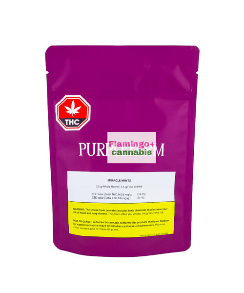 PurpleFarms Miracle Mintz Craft Hybrid Flower 3.5G