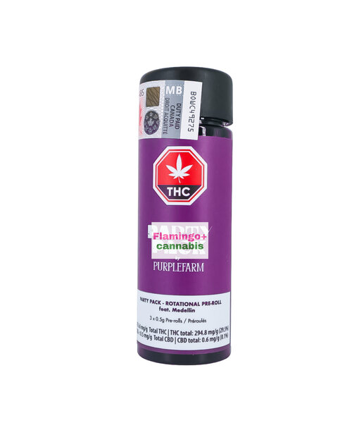 PurpleFarms Party Pack Pre-Rolls 3X0.5G