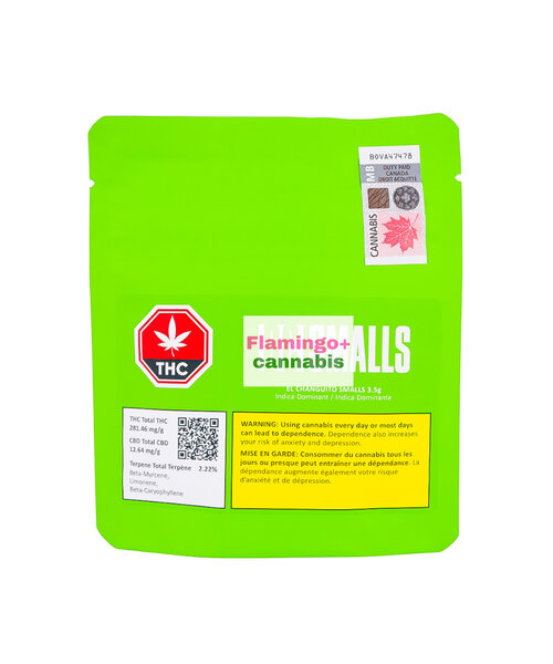 BC Smalls El Changuito Indica Flower 3.5G