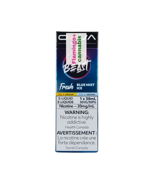 Flavour Beast x OXVA Salt 30ml MB Fresh Blue Mist Ice